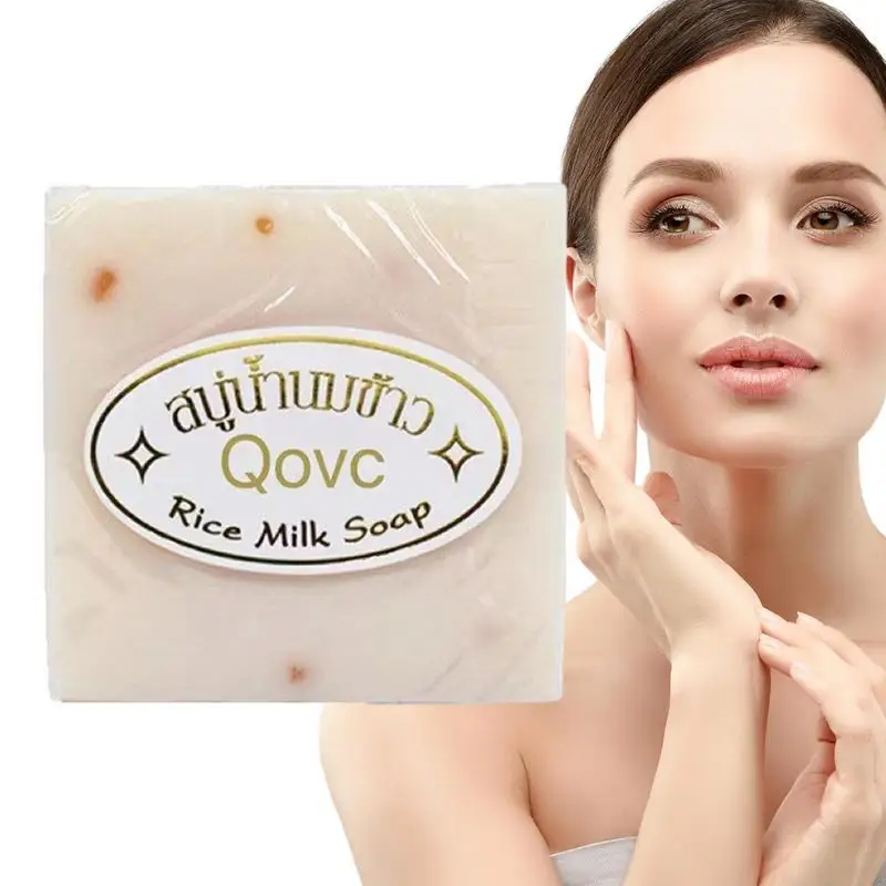 

Thai Rice Soap Moisturizing Soap Cleansing Thai Bar With Multi Uses Bathroom Accessories Cleaning Soap For Hand Washing Removing