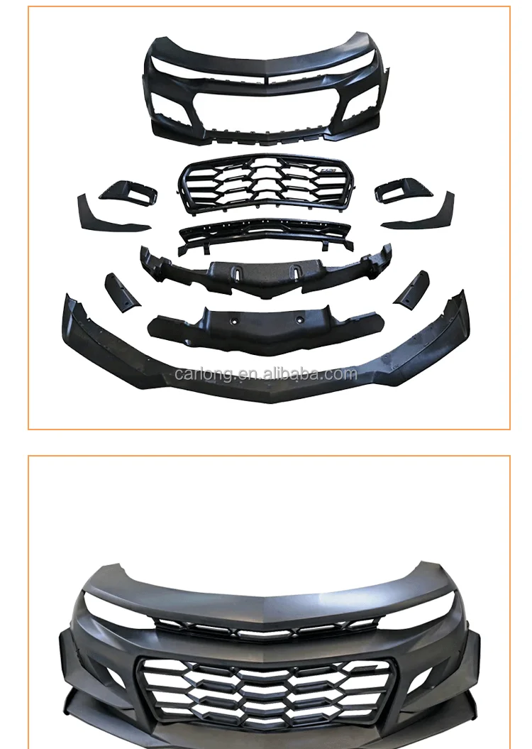 Hot Selling ZL1 Style Car Body Kits Front Bumper for Chevrolet Malibu XL 2016-2019 ABS Material Exterior Parts