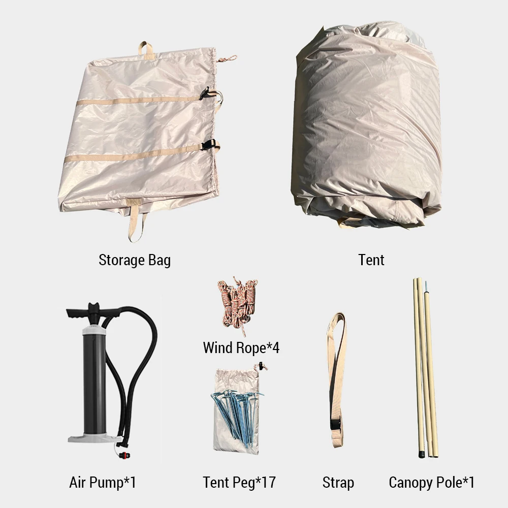 Outdoor Waterproof Inflatable Tent Portable Easy Setup Camping Tent with Canopy for 4-8 People Tents Outdoor Camping 9 Outdoor Waterproof Inflatable Tent Portable Easy Setup Camping Tent with Canopy for 4-8 People Tents Outdoor Camping 3