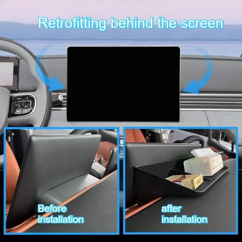 Für Leapmotor C10 2024-2026 Mittelkonsole Untere Aufbewahrungsbox Auto-Armlehnen-Organizer Ablagefach Auto-Innenausstattung Zubehör – Detail 14
