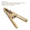 1Pc 260/300/500A Brass Material A Shape Ground Welding Earth Clamp for Welding Machine Ground Clip 6