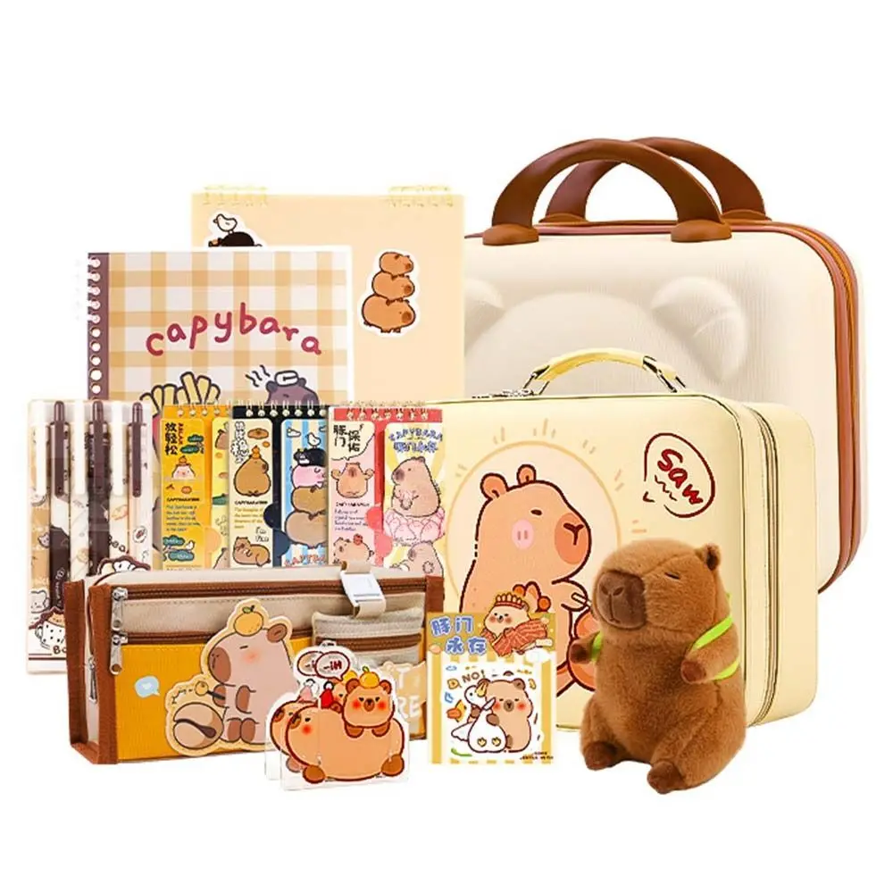 Stationery Set Large Capacity Gift Capybara Abundant Back-to-school For Students
