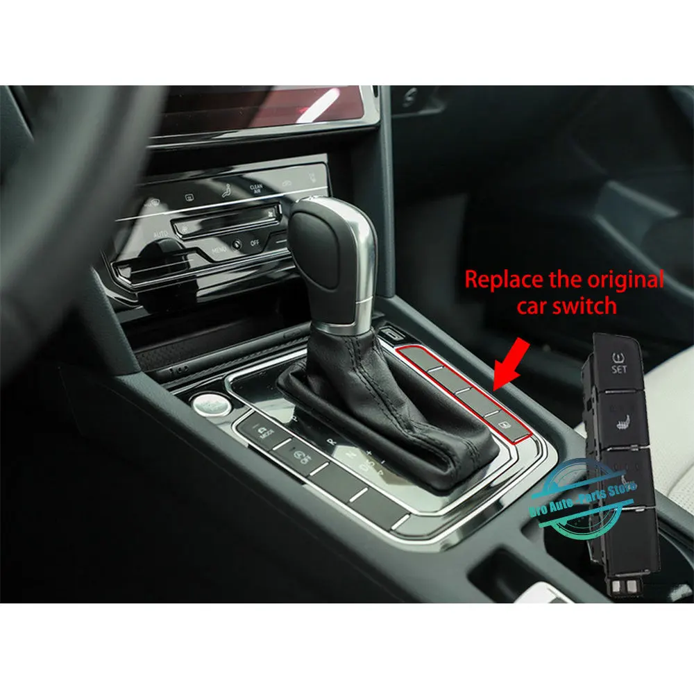 Adatto Per Vw Passat B7 B8 Golf 6 Mk6 Golf 7 Mk7 Tiguan Mk2 12V 2 Seat Heating Pad Winter Warm Seat Cover