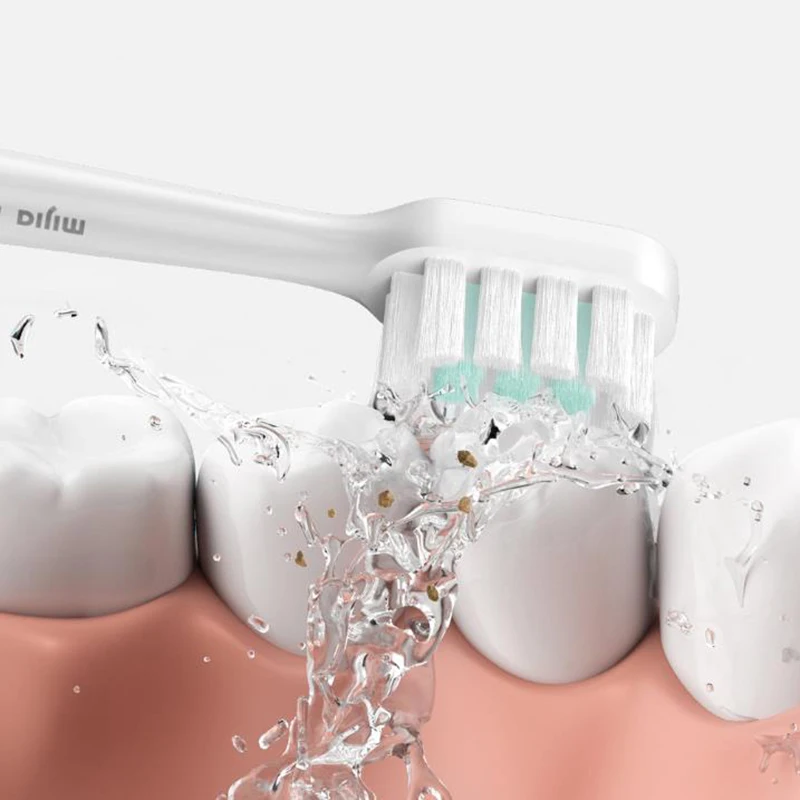 Original XIAOMI MIJIA T200 T200C Sonic Electric Toothbrush Head Accessories 3PCS DuPont Brush Head Spare Parts Pack Oral Hygiene electric toothbrush