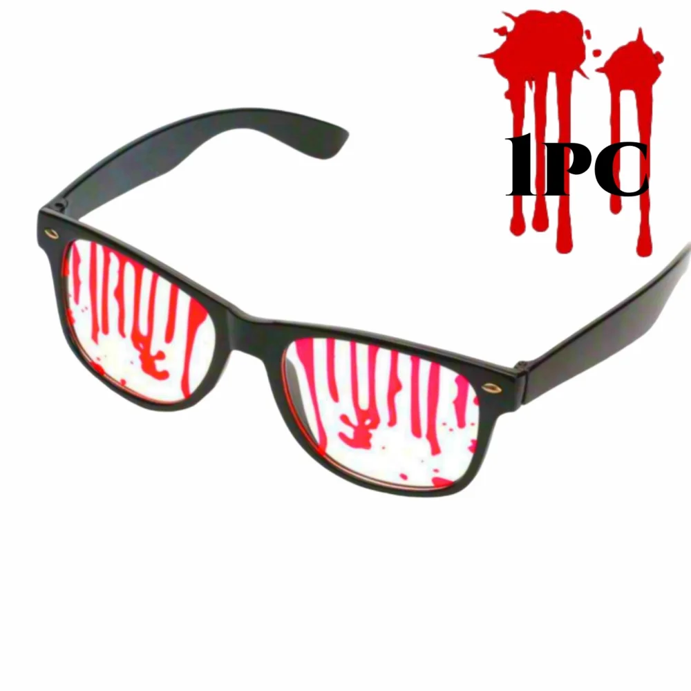Spooky Halloween Novelty Glasses – Unique Design Party Props & Photo Accessories