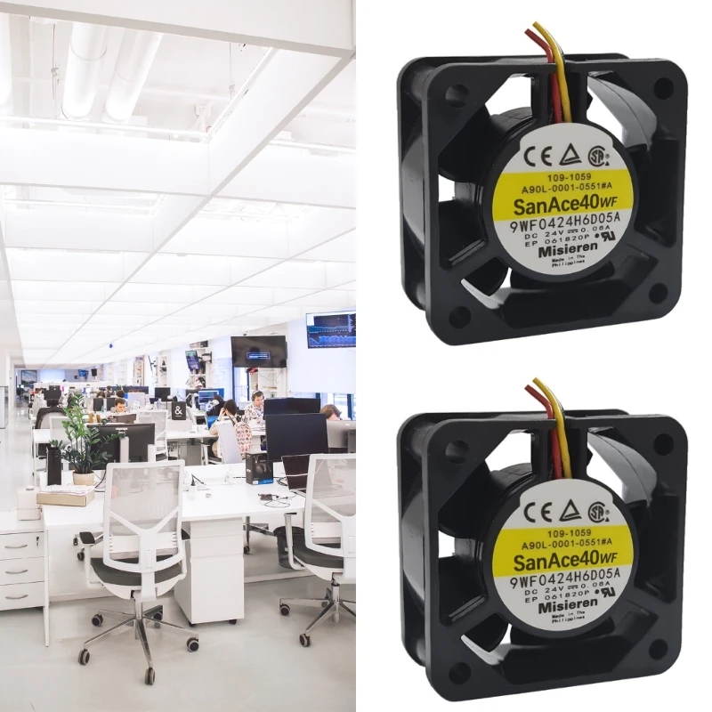 SanAce40WF 9WF0424H6D05A ð ҿ 40x40x20mm 24V 0.08A Fanuc ð 