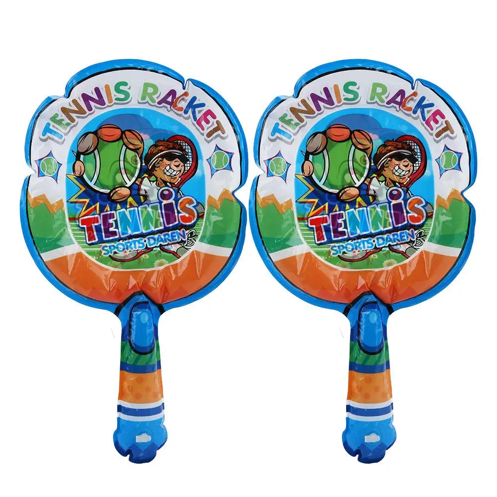 Children Tennis Racket Inflatable Children Tennis Racket+Inflatable Ball Child Favorite Kids Outdoor Fun Toy Sports