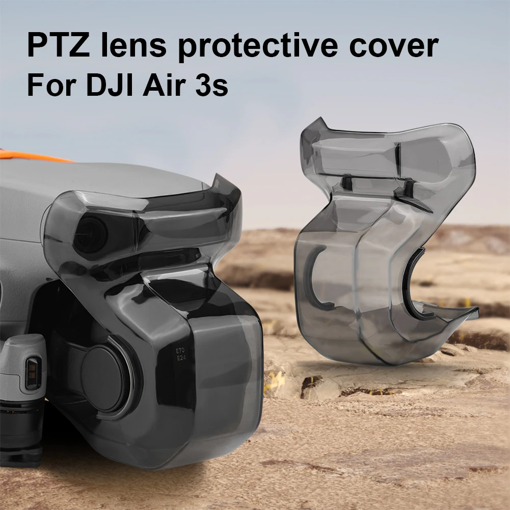 Gimbal Protector Guard Anti-collision Lens Cover Gimbal Cap Lens Fixed Buckle Cover Cap for DJI AIR 3S Drone Accessories