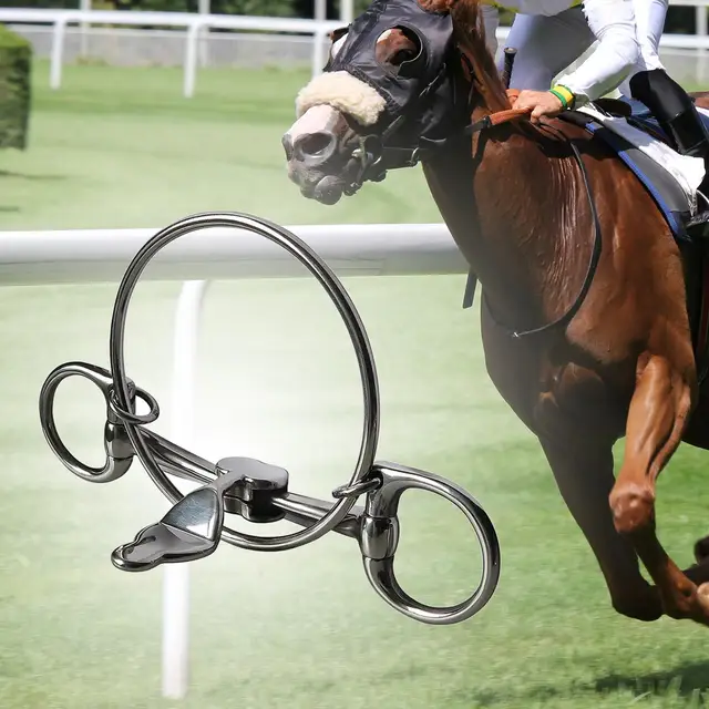 Mors De Bouche De Cheval, Mors De Bouche De Cheval En Acier Inoxydable Mors De Bouche De Cheval De 135 Mm Mors De Cheval A Joue Complete Pour Entr 94219483
