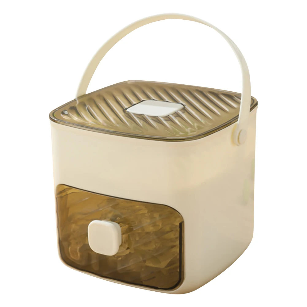 מכונת יצירת קרח ניידת ומדף מכונת קוביות קרח קומפקטית לבית מטבח מחנאות RV משרד