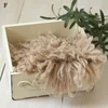 High Quality Wool Blanket Newborn Baby Photography Backdrop Soft  100% Wool Mat Basket Filler Photo Props Accessories 3