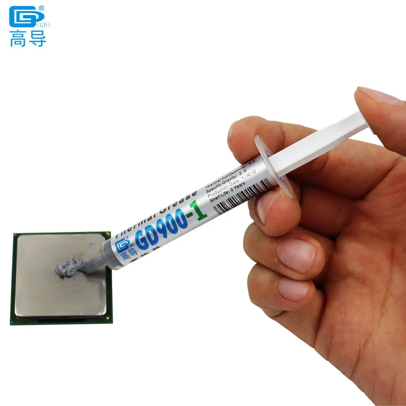 Graxa Condutora Térmica para Cpu Gpu Gesso Cinza Composto Dissipador de Calor para Ssy bx cb cn st Peso Líquido Gramas Gramas Gramas 15 Gramas 30g Gd9001 - Imagem 2