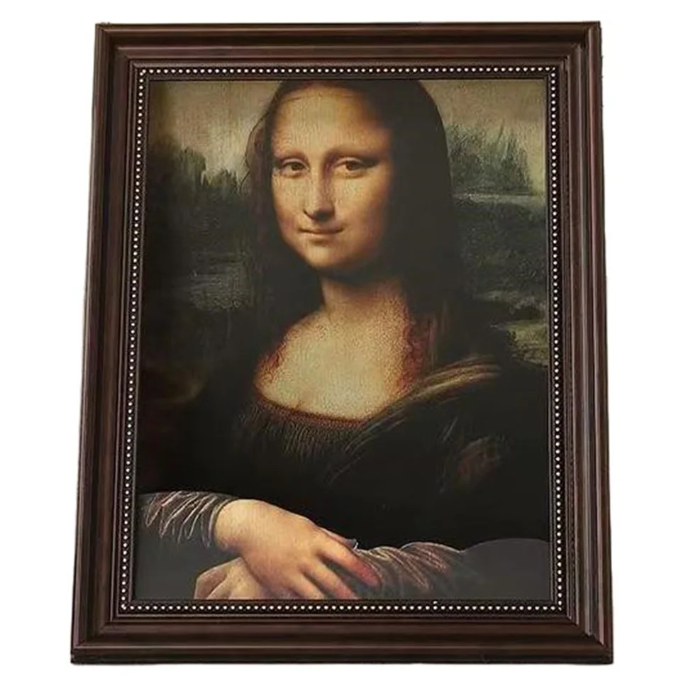 Mona Lisa Cat Nest Art Frame Cat Bed