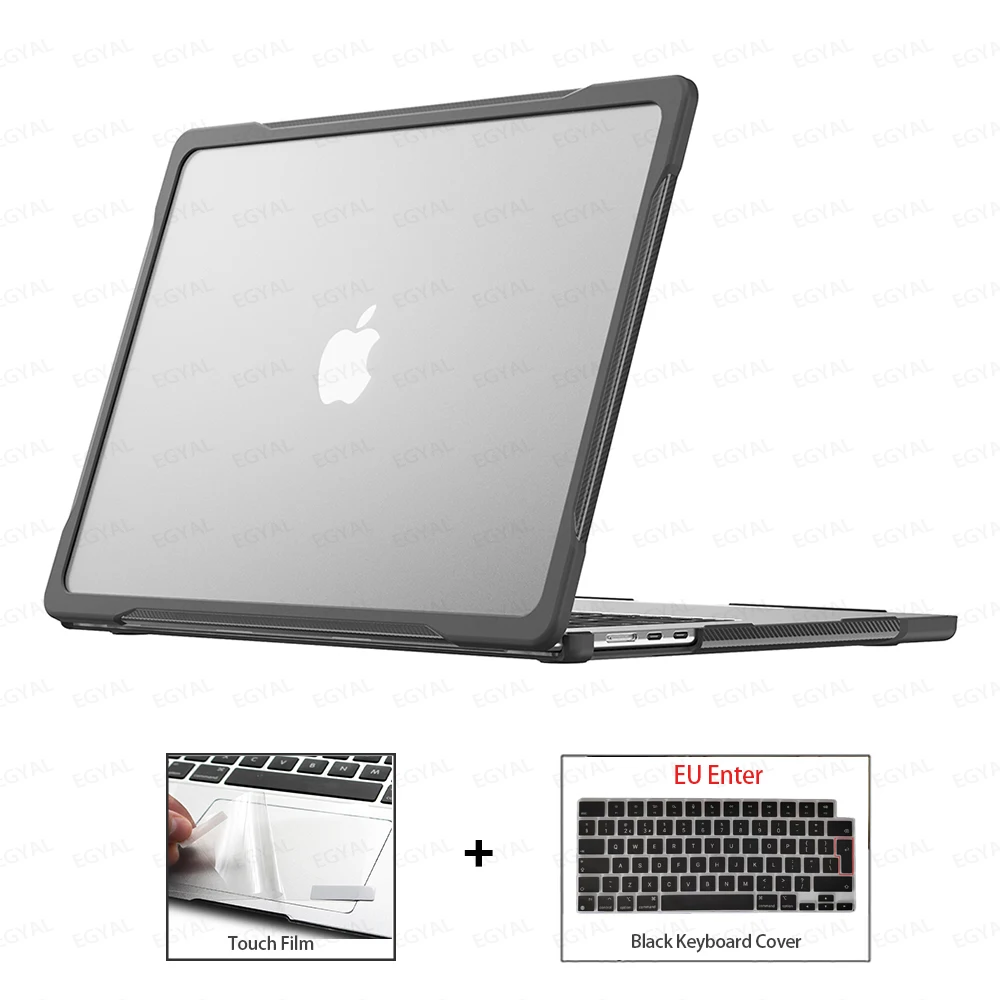 Premium Laptop Case with Touch Pad Membrane & Keyboard Film Cover