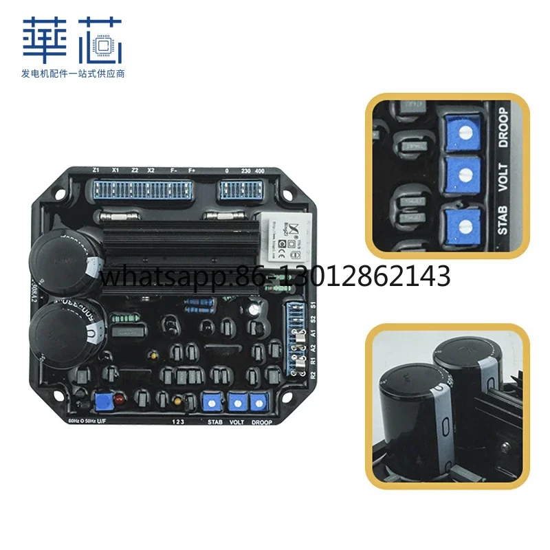 KF308A2 해양 발전기 자동 전압 조정기 KF308A 브러시리스 유닛 전압 조정기 AVR