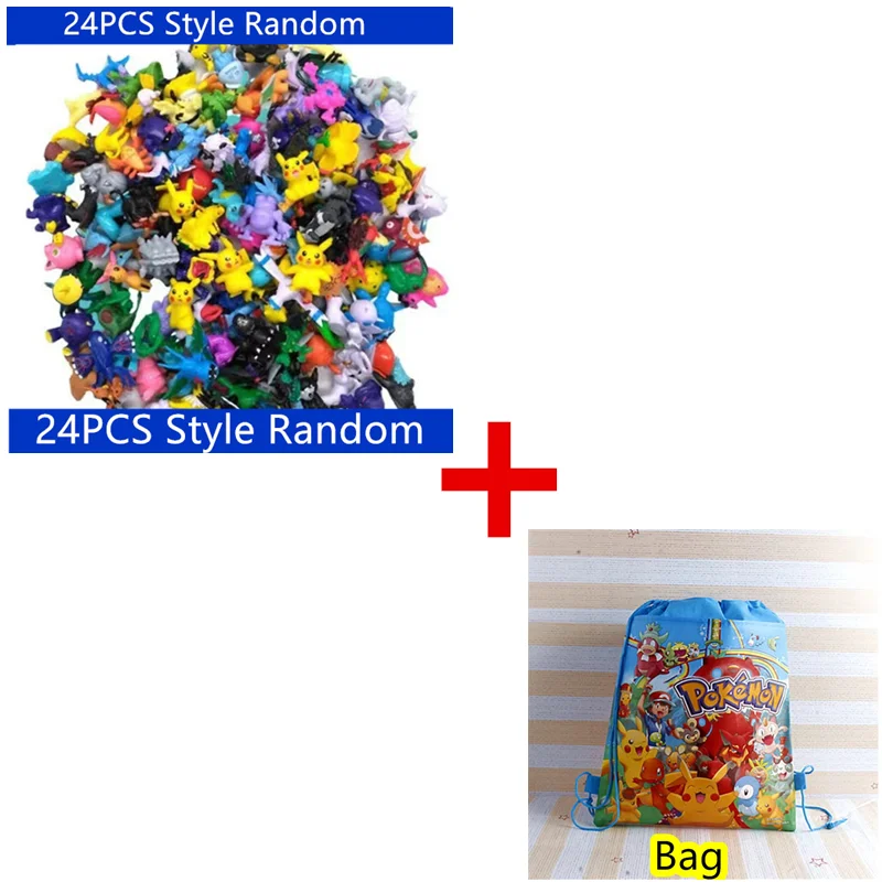 thumbnail image 1 of Figuras de acción de Pokémon de 144 estilos, modelo de Pikachu de Anime, decoración ornamental, juguetes coleccionables para regalo de Navidad para niños, 1 of 5
