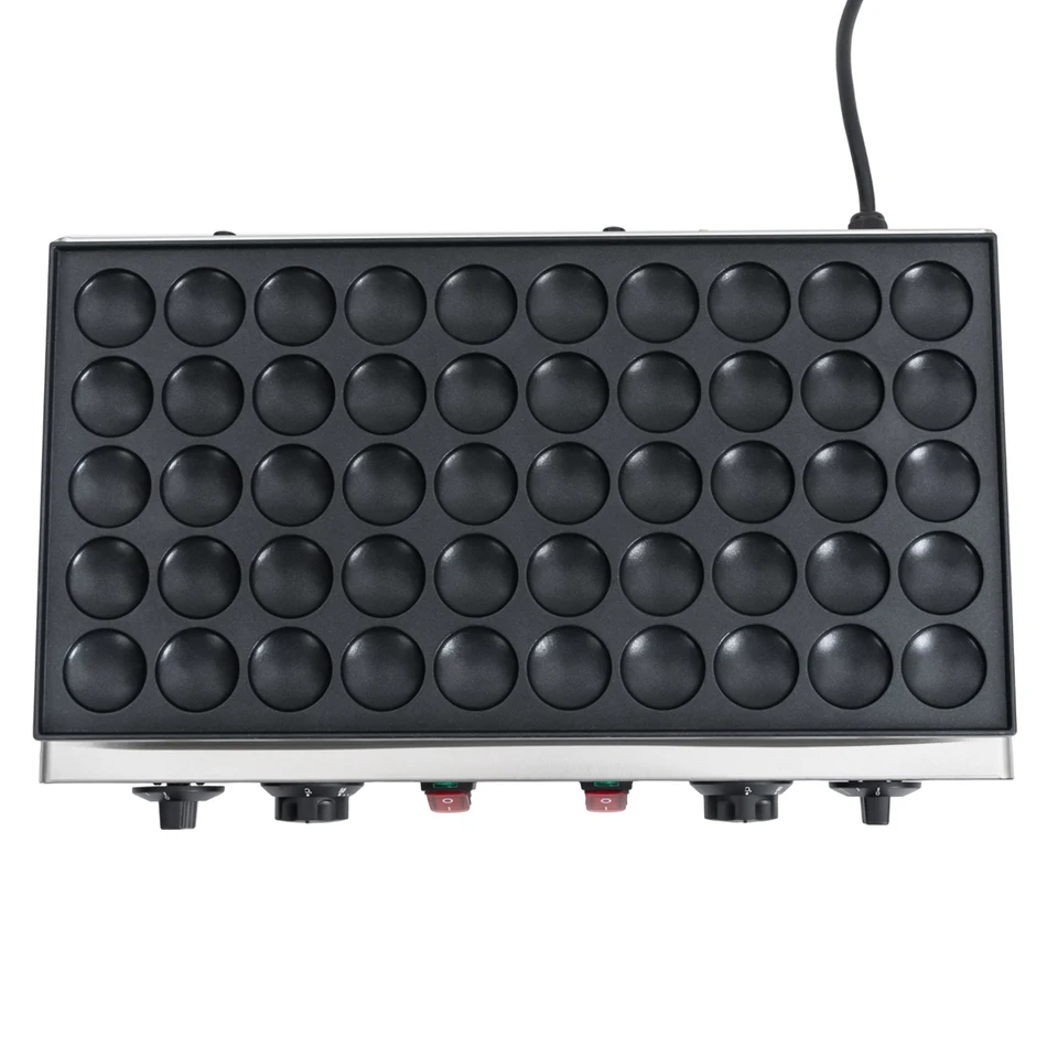 50 Hole Nonstick Commercial Waffle Maker