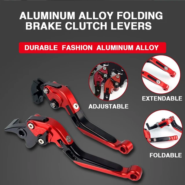 Leve Frizione E Freno Regolabili Per Honda SH125 (2008-2024) - Nero, CNC Alluminio, Antivibrante