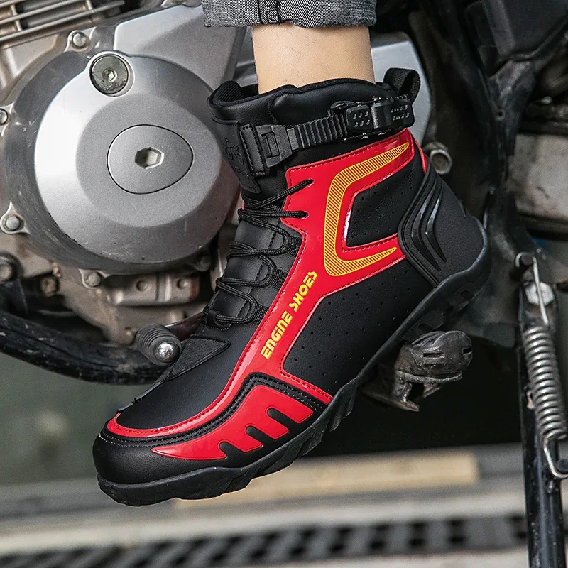 Waterproof Protection Wear-resistant Windproof Motorcycle Protective Boots Support Four Seasons Off-road Riders