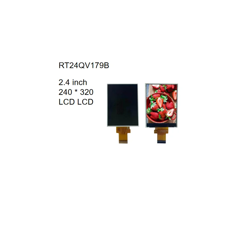 RT24QV179B 2.4 inch 240*320TFT LCD industrial control digital LCD MCU interface IPS HD display lcd display module