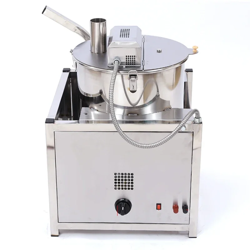 5000W Fully Automatic Multi-function Electromagnetic Heating Ball Popcorn Machine, Gas Heating Popcorn Machine