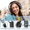 Mpow E65 2 in 1 Wireless Headphones Bluetooth 5.3 Dual/Single Office Headset with Microphone&Mute Switch 35H for Trucker Driver 3