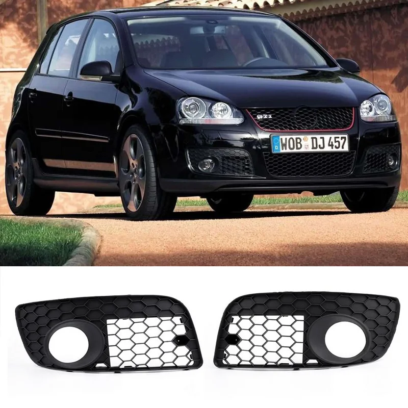 フォルクスワーゲンゴルフ5/Ⅴ、ジェッタ フロントバンパー USグリルセット フォルクスワーゲンVWゴルフ5,mk5,ジェッタgti,2006, 2007, 2008