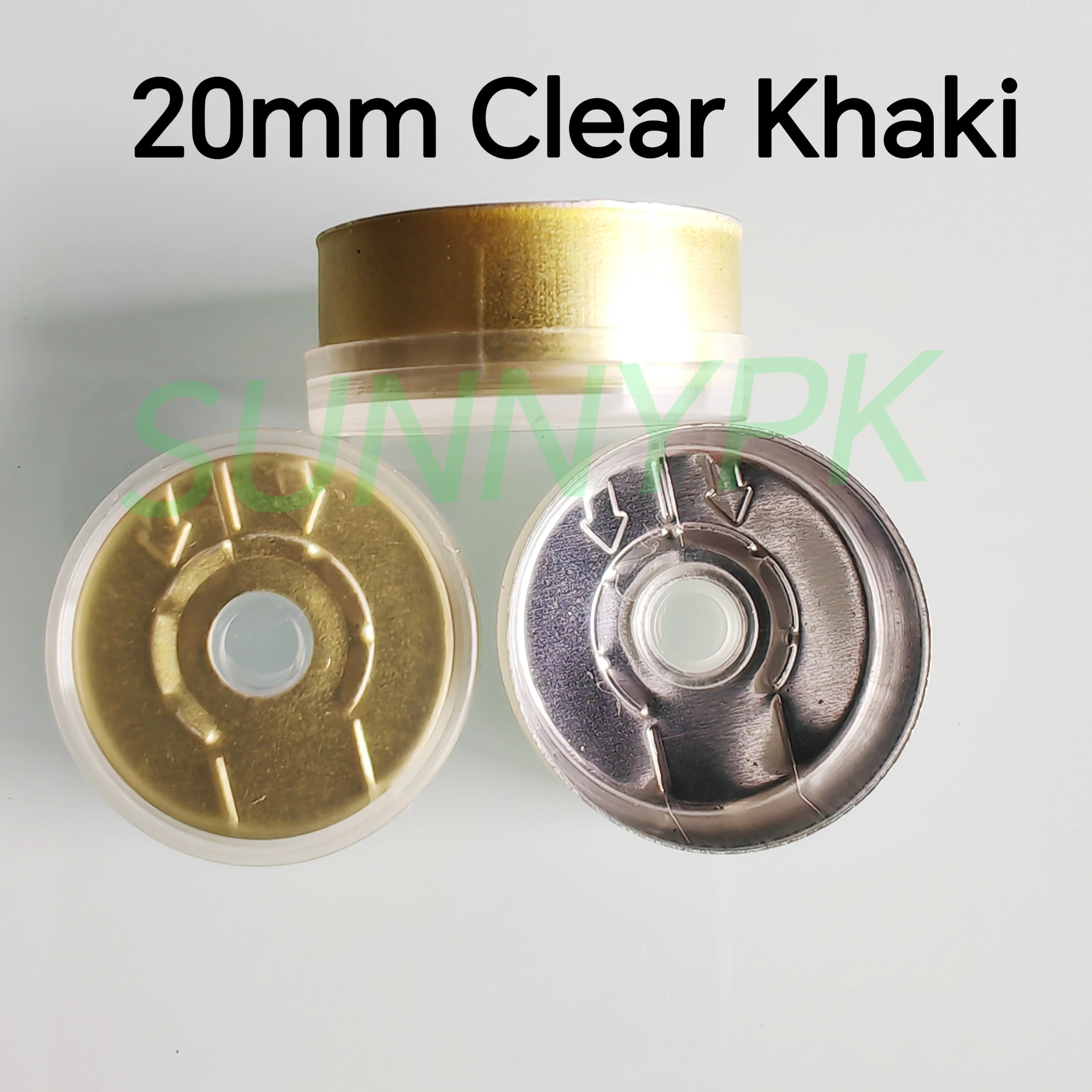 Aluminium Plastic Cap 20mm 1000pcs/lot All Kinds of Colored Plastic Caps Closure tops for crimping glass vial plastic caps
