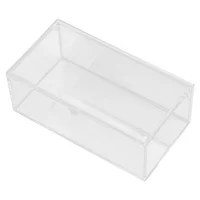 Dryer Sheet Box Laundry Beads Dispenser Clear Organizer with Lid Multifunction Container Acrylic Case Containers 2