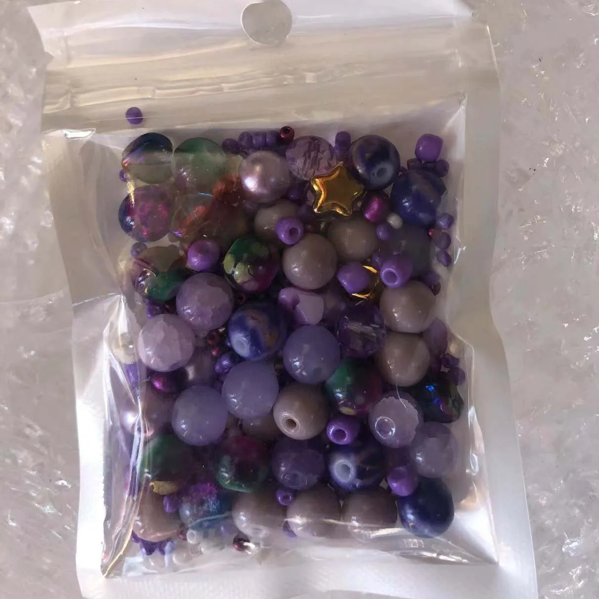 

StreBelle 80g Mixed Colors & Sizes & Shapes Total Loose Austria Glass Seed Beads for Kids Jewelry DIY Making Accessories