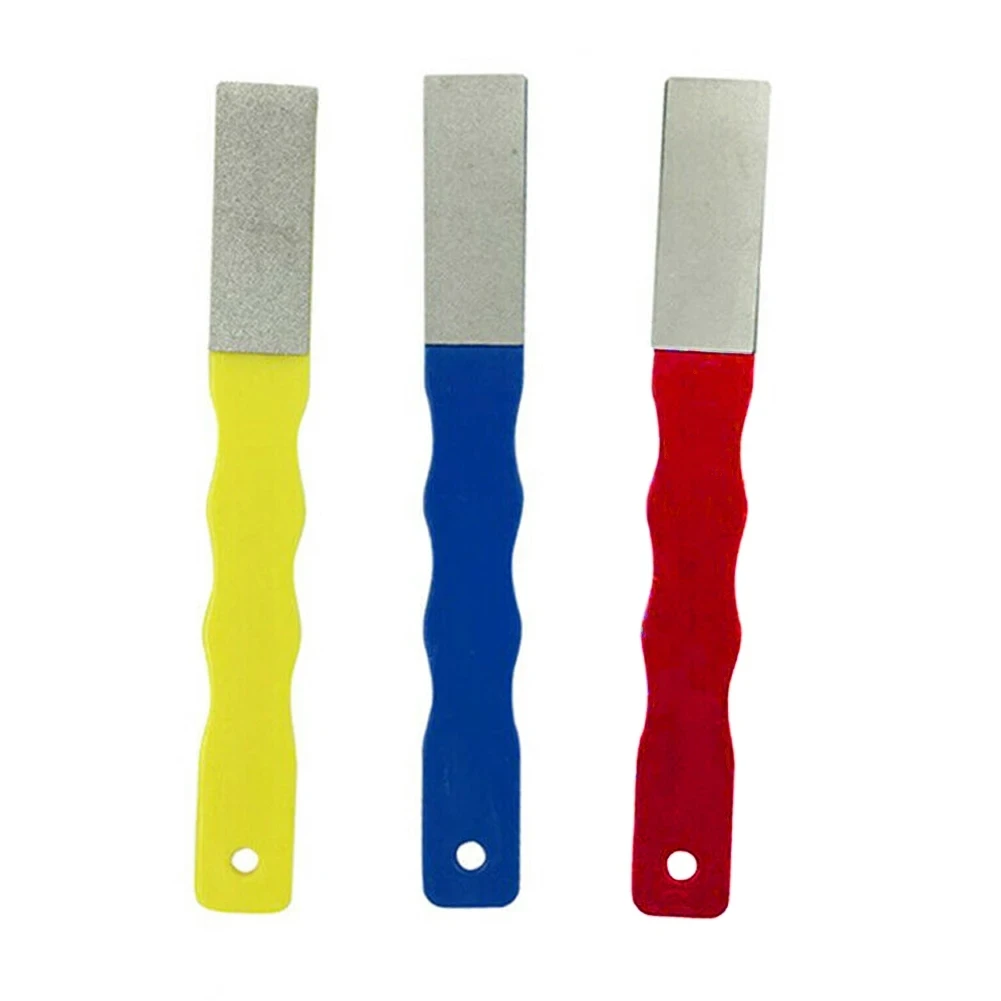 1Pcs Hand Saw Sharpening Tool Portable Files Sharpener Premium Material Ergonomic Handle For Woodworking And Carving
