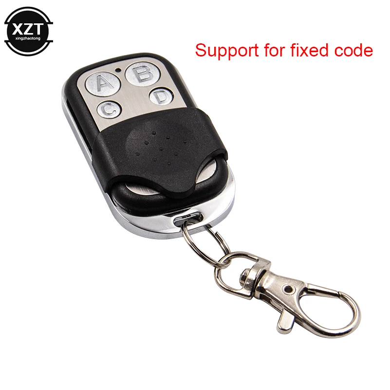 

Hot Sale Electric Cloning Universal Gate Garage Door Remote Control Fob 433mhz Key Fob Learning Ggarage Door Copy Controller