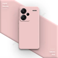 Premium Silicone Soft Phone Cover - Original Case for Enhanced Protection and Style (Sakura Pink)