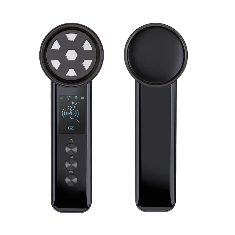 4 In 1 Multifunction Hot And Cold Pulse Red Blue Led Light Therapy Heating Anti Aging Skin Care Beauty Device