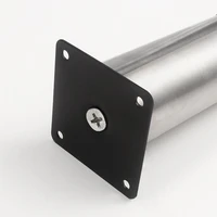 1Pcs 50mm-300mm Furniture Adjustable Cabinet Legs Stainless Steel Furniture Legs Cabinet Table Sofa Bed Feet Furniture Legs Feet 5