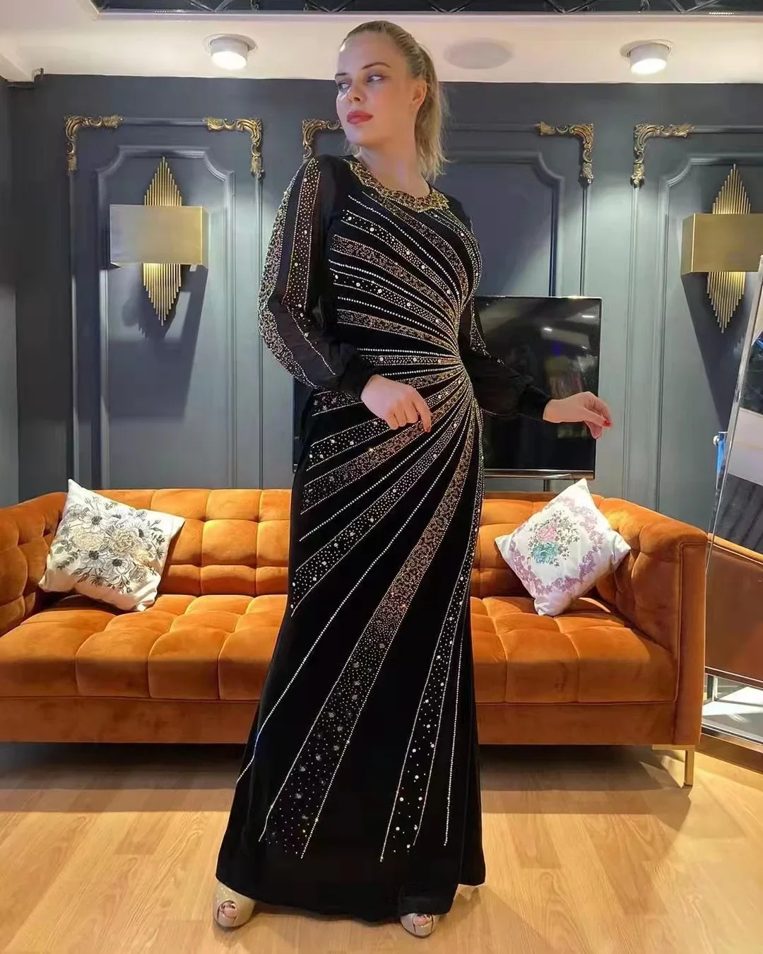 Рисунок 3 - арабское платье белое платье женское