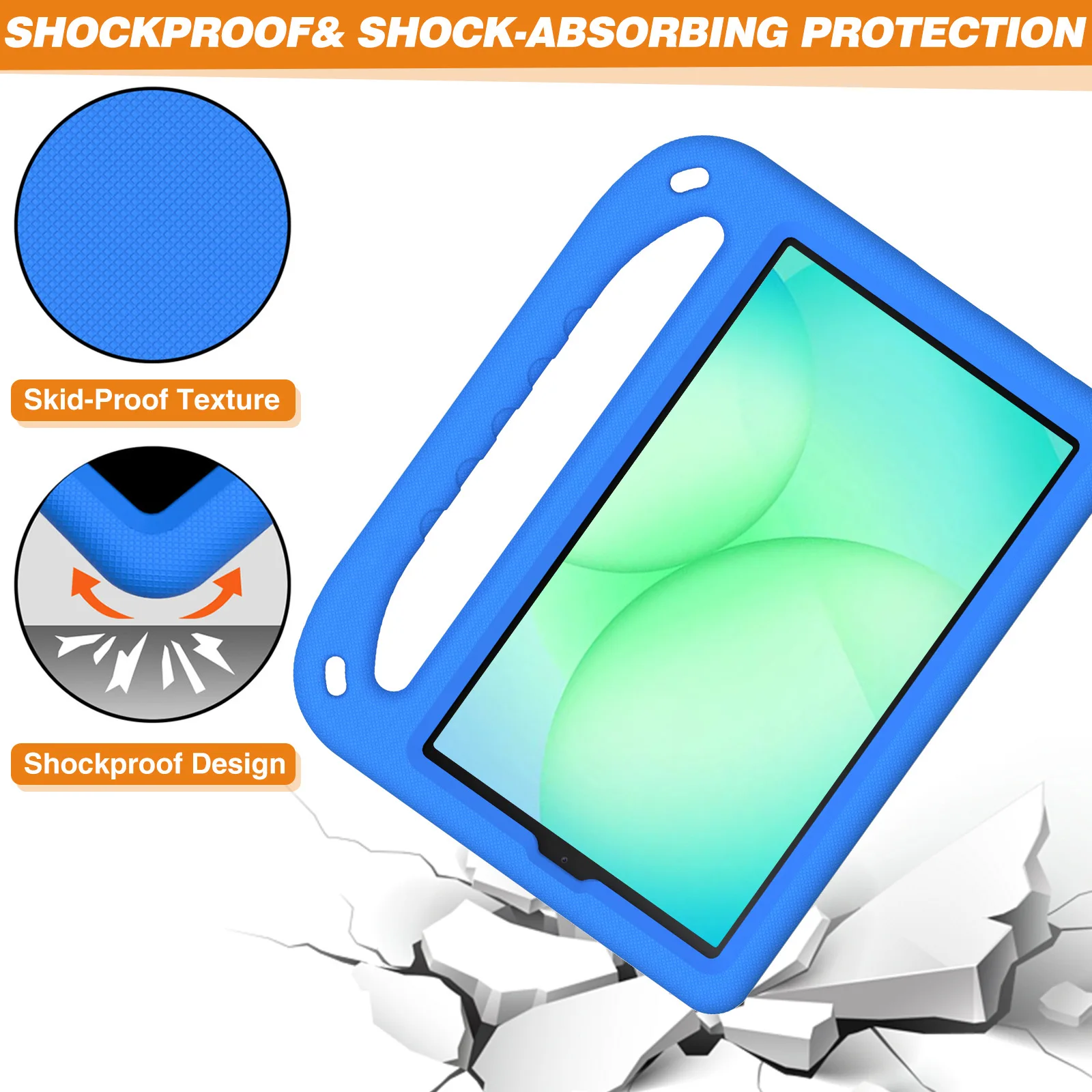 Für Galaxy Tab A9 A11 8,7 Zoll/A9+ A11 Plus 11 Zoll Tablet Anti-Sturz Schutzhülle – Detail 3