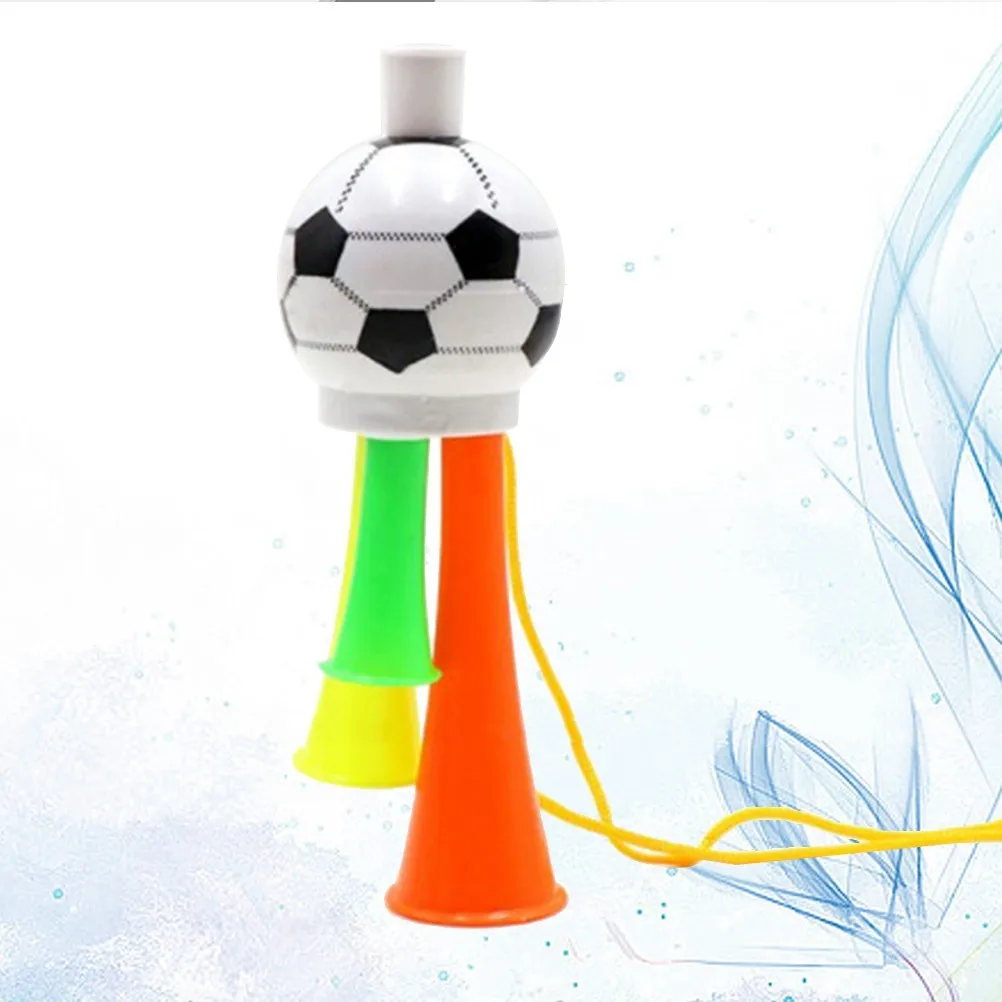축구 팬들을 위한 큰 플라스틱 트럼펫 (S 사이즈, 랜덤 색상) - 축구 경기, 파티, 콘서트, 축제, 스포츠 응원, 축구 팬들을 위한 트럼펫