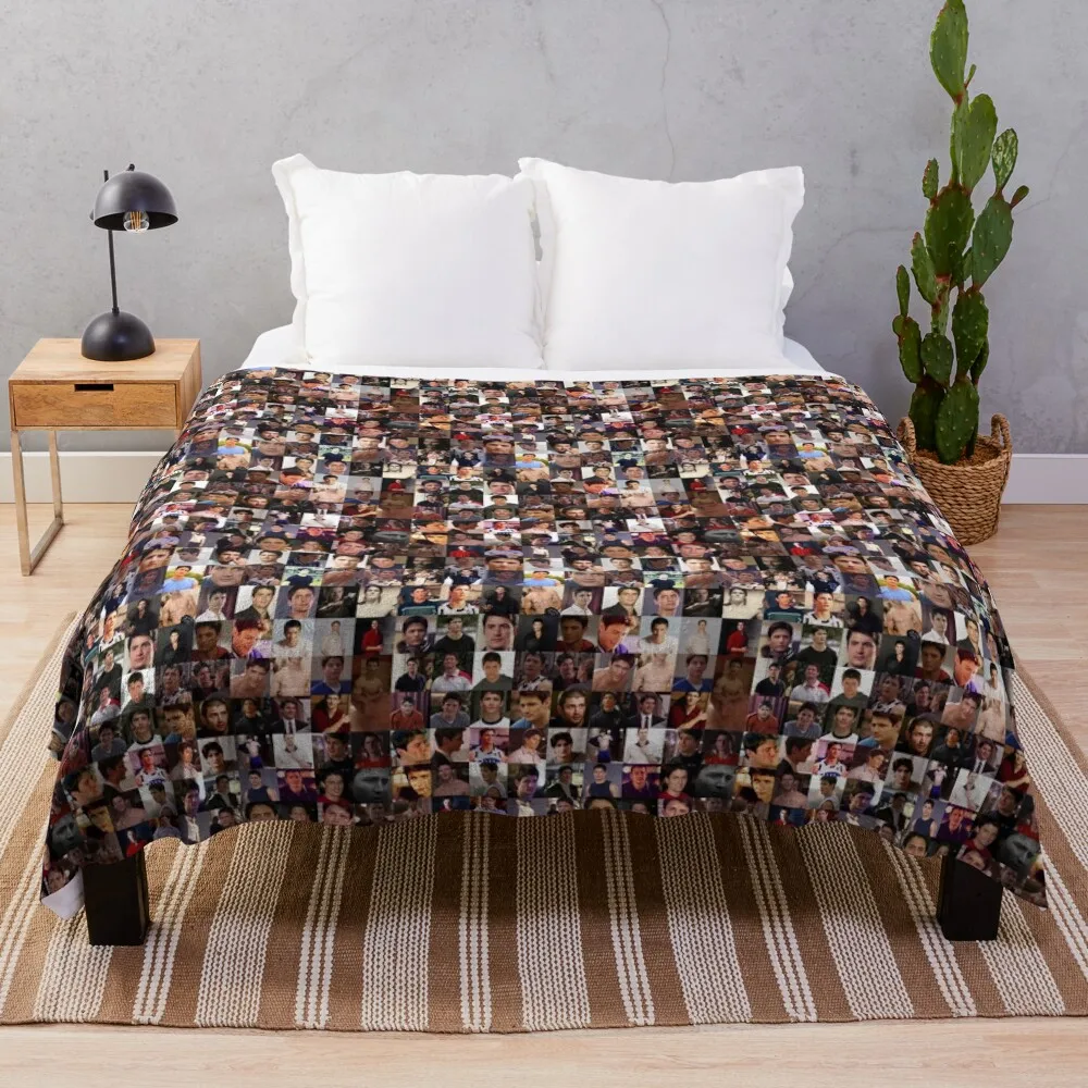 

Nathan Scott, One Tree Hill - Many Items Available Throw Blanket Moving Plaid on the sofa Bed Bed linens Blankets