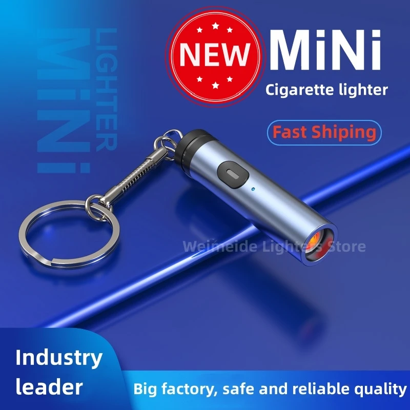 

New Portable Car Cigarette Lighter One Drag Three Data Cable USB Cigarette Lighter Outdoor Windproof and Flameless Lighter