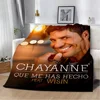 Chayanne Puerto Rican Latin Pop Singer Printed Blanket Picnic Blankets Warm Blanket Soft and Comfortable Blanket Home Travel 1