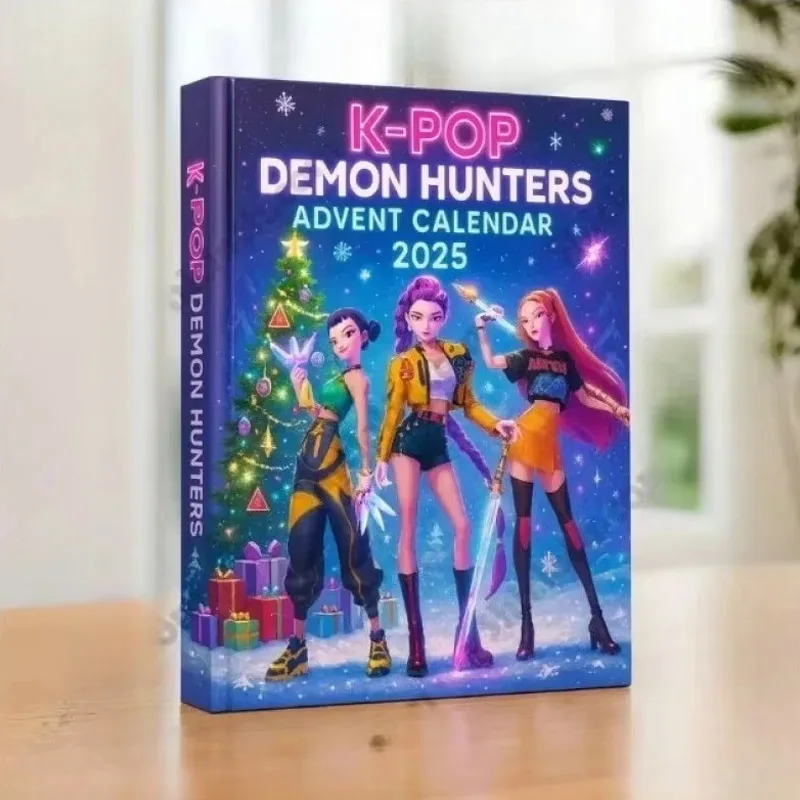 Calendrer De L'Avent Kpop Demon Hunters 2025 - Boîte Compte à Rebours