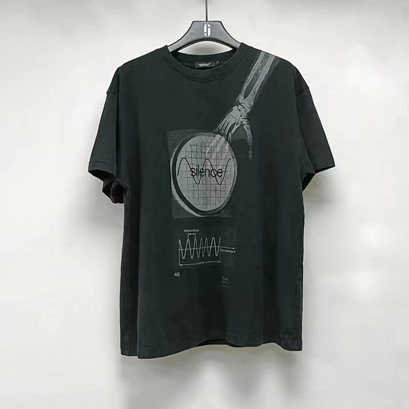 High New 2023 Men Undercover X-ray Skeleton Hand T Shirts