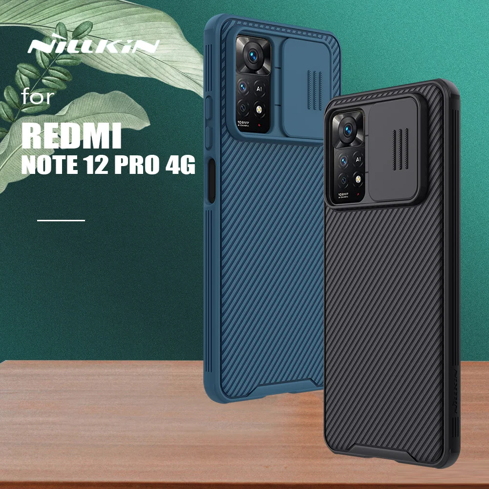 Nillkin Per Xiaomi Redmi Note 12 Pro 4G Custodia Camshield Cover Posteriore Per Fotocamera Scorrevole Ultrasottile Per Custodia Xiaomi Redmi Note 12 P