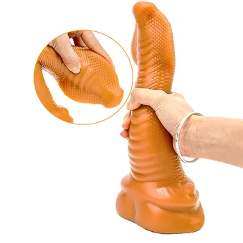 Zodiac Snake Anal Dildo Realistic Penis Dildo Big Butt Plug Analplug Anus Dilator Animal Dildo Goods For Adults Masturbator Toys 4