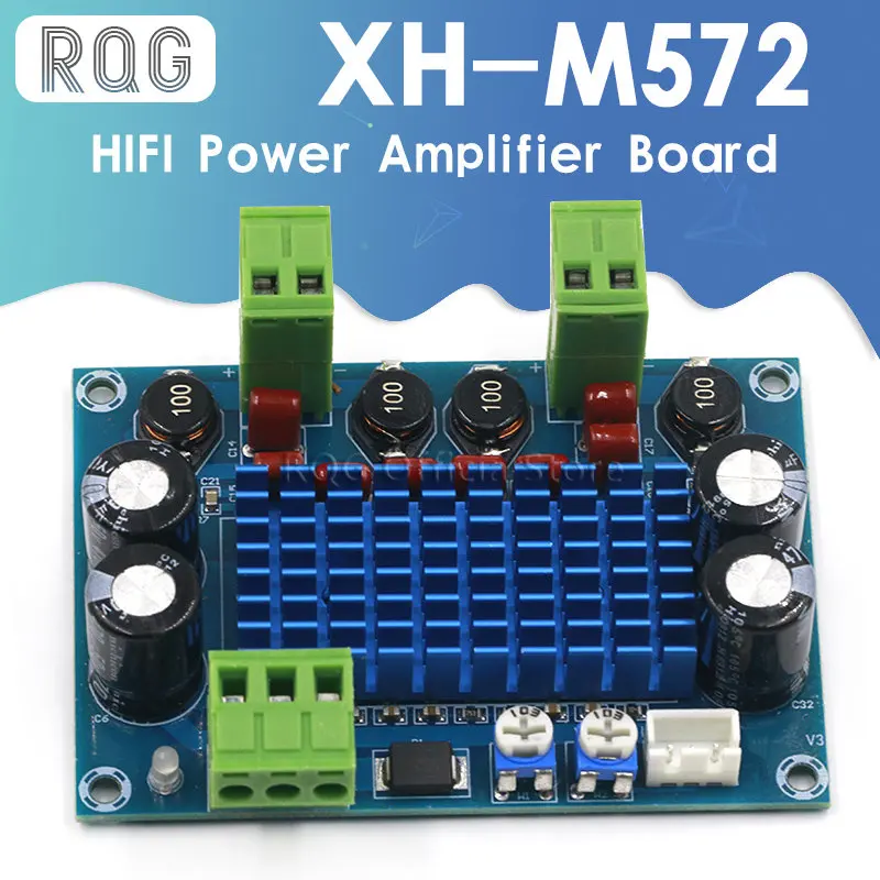 High Power Digital HIFI Power Amplifier Board 2*120W XHM572 TPA3116D2