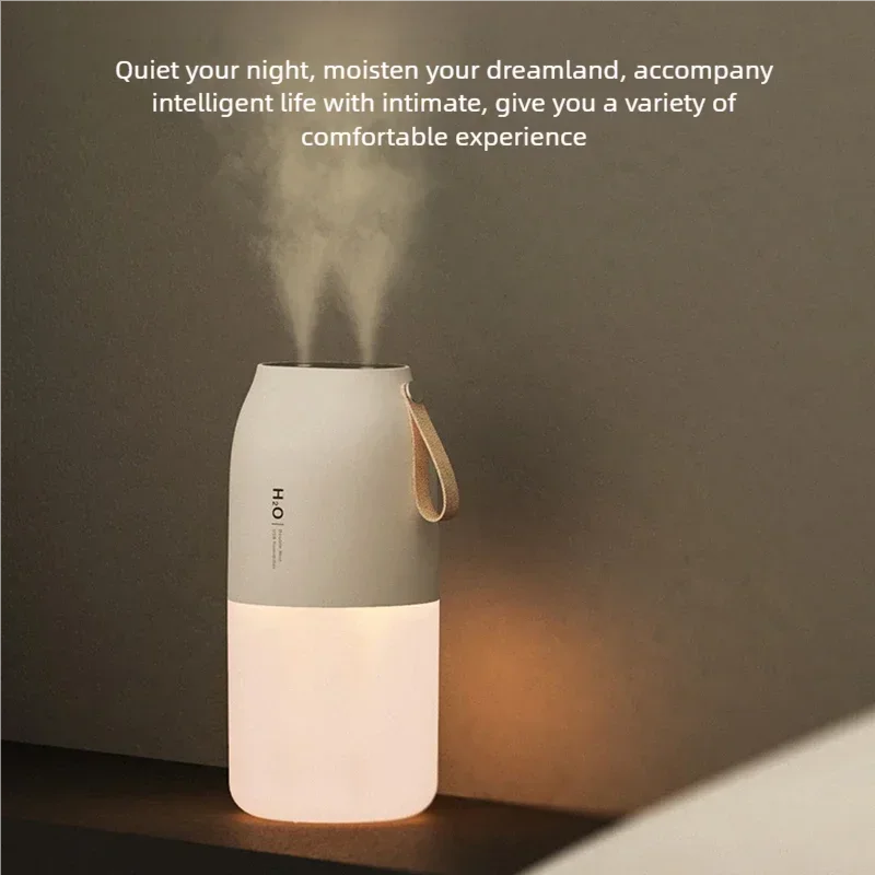 Air Humidifier Portable Double Mist 300ml Cold Mist Diffuser 2000mAh Humidifier Car Air Purifier USB Mini Air Freshener Gift New 5