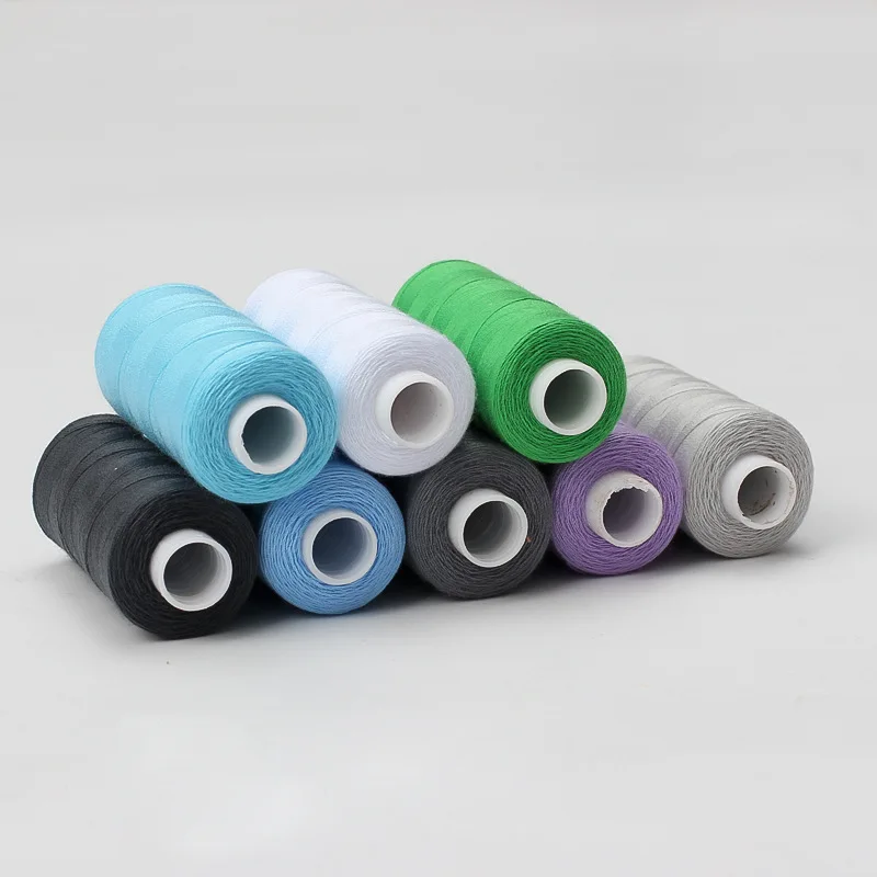 Sewing Thread 6pcs/Pack Assorted Colors Polyester Sewing Thread For Domestic DIY Embroidery