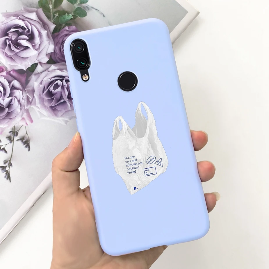 Cute Cartoon Painted Back Cover - Soft Bumper Phone Case