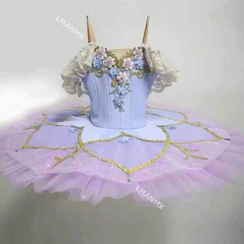 

Elegant Professional Ballet Tutu Adult Child Ballerina Dress Girl Kids Clothes Swan Stage Wear Halloween Dance Costume For Women